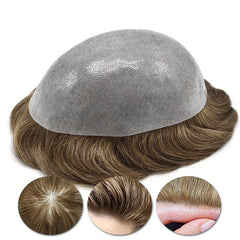 ENSO 0.03mm Ultra-Thin Skin V-Loop Medium Density Hair System