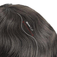 ENSO 0.03mm Ultra-Thin Skin V-Loop Medium Density Hair System